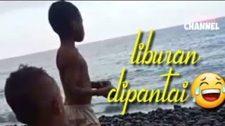 Download lagu Tahan tawa!! Story wa lucu 30 detik ngakak 2019|LIBURAN DIPANTAI😂 mp3
