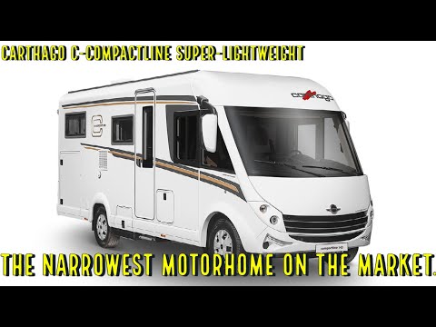 The narrowest motorhome on the market : Carthago C Compact Line i143LE