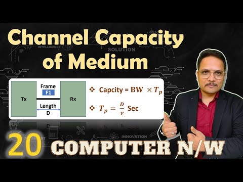 Capacity of Channel in Computer Network