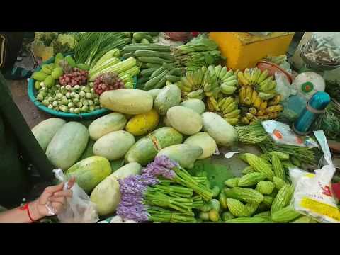 Local Market In Cambodia - Phnom Penh Village Food In the Morning Video