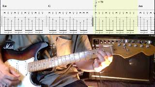 The Cranberries - 5 Arpeggios Tutorial (Ode to my Family, Dreams, I Can't be with You...)
