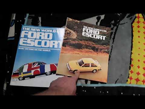 Thumbnail for 1981 Ford Escort (SS) Catalog Comparison (8/80 vs 1/81)