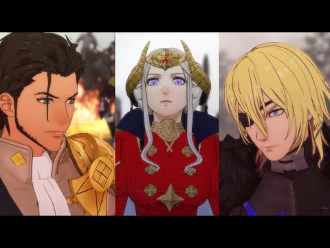Claude, Edelgard and Dimitri Rematch at Gronder Field | Fire Emblem: Three Houses| Female ver