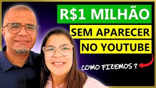 Casal SAI DO ZERO e FAZ MAIS DE R$ 90 MIL POR MÊS no YouTube SEM APARECER