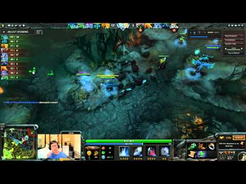 [Bach Tsui] Solo Offlane Lich Replay Commentary