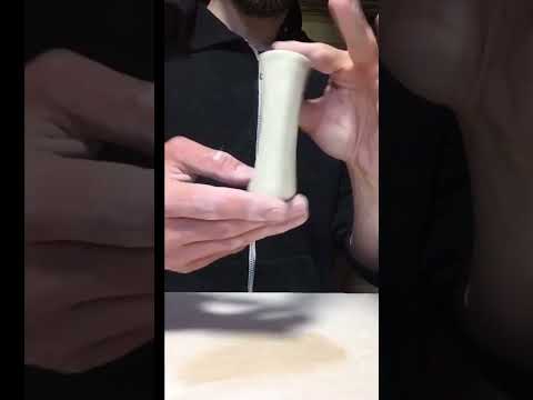 Dog Bone mug handle demo time lapse with explanation