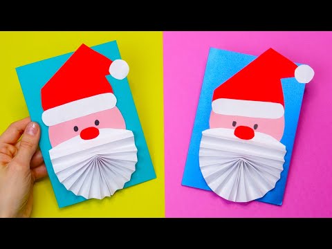 DIY paper crafts Paper toys Christmas crafts santa claus DIY santa claus