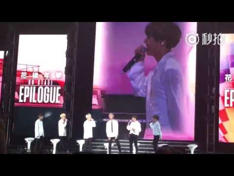 [160723] BTS concert in Beijing - Talk time - Dance Butterfly