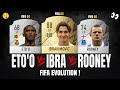 Rooney VS Ibrahimović VS Eto'o FIFA EVOLUTION! 🙂😱 | FIFA 04 - FIFA 22