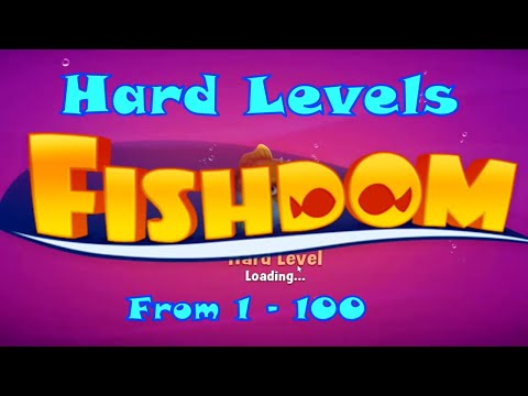 Fishdom Specials 6 Hard Level Collections from Level 1 - 100 HD | GameGo Game
