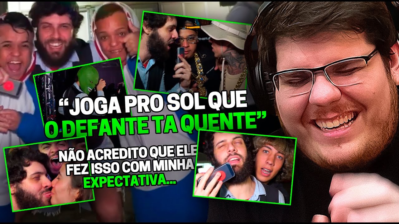 CASIMIRO REAGE AO DIOGO DEFANTE: REPÓRTER DOIDÃO NO ALMA FESTIVAL | Cortes do Casimito