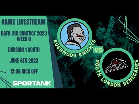 BAFA U19 Contact D1 South - Rushmoor Knights v South London Renegades