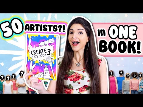 The NEW BIGGEST ART COLLAB on YouTube!? //  ft. Create This Book 3