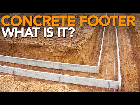 What Is A Concrete Footer?