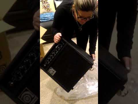 Unboxing the Ampeg BA-108