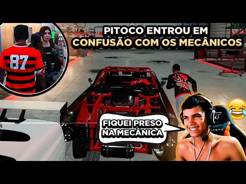 PITOCO DUGERA ARRUMOU CONFUSÃO COM OS MECÂNICOS KKKKKKK