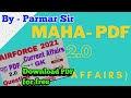 MAHA PDF 2.0 By Parmar Sir || Free Pdf
