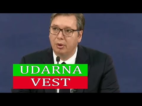 ČUDO  U SRBIJI, niko ne vesruje, ALEKSANDAR VUČIĆ SAOPŠTIO