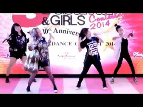 140505 Aroused cover 2NE1 - Crush + Do You Love Me @S Cawaii! JK Cover Dance 2014 (Audition)