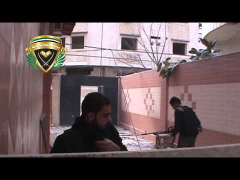 اشتباكات بين عناصر فوج المهام الخاصة وقوات النظام في جوبر