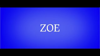 ZOE Trailer