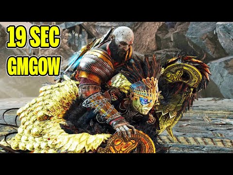 19 Seconds Gna Fight Gmgow No Damage - God of War Ragnarok