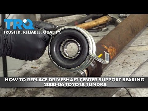 How to Replace Driveshaft Center Support Bearing 2000-2006 Toyota Tundra