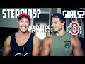 PARTIES, GIRLS, STEROIDS?? OHIO STATE COLLEGE Q&A W/ KYLE