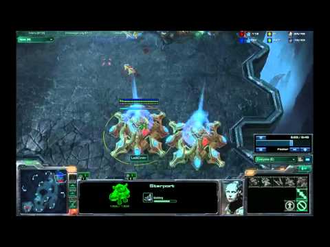 SC2 Double proxy Nexus probe rush....