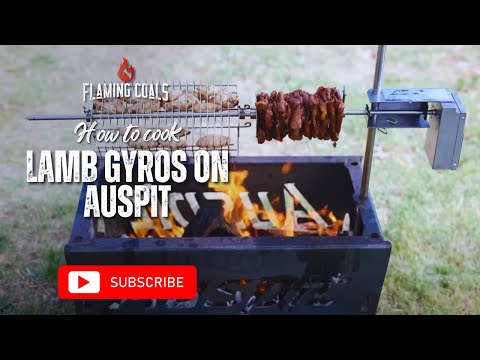 How to cook Lamb Gyros on Auspit