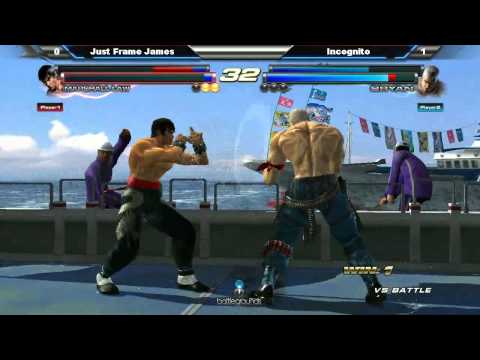 Just Frame James Vs. Inkognito - Tekken Tag 2 (2k12 Year End Tournament)
