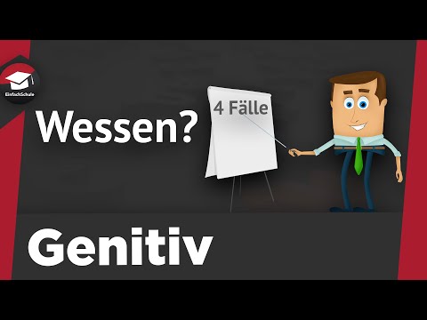 The 4 cases in German - The genitive - explanation, examples, usage - Genitive explained!