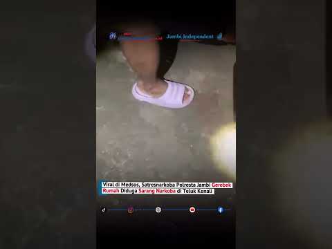 Video Operasi Penggerebakan Satresnarkoba Polresta Jambi 