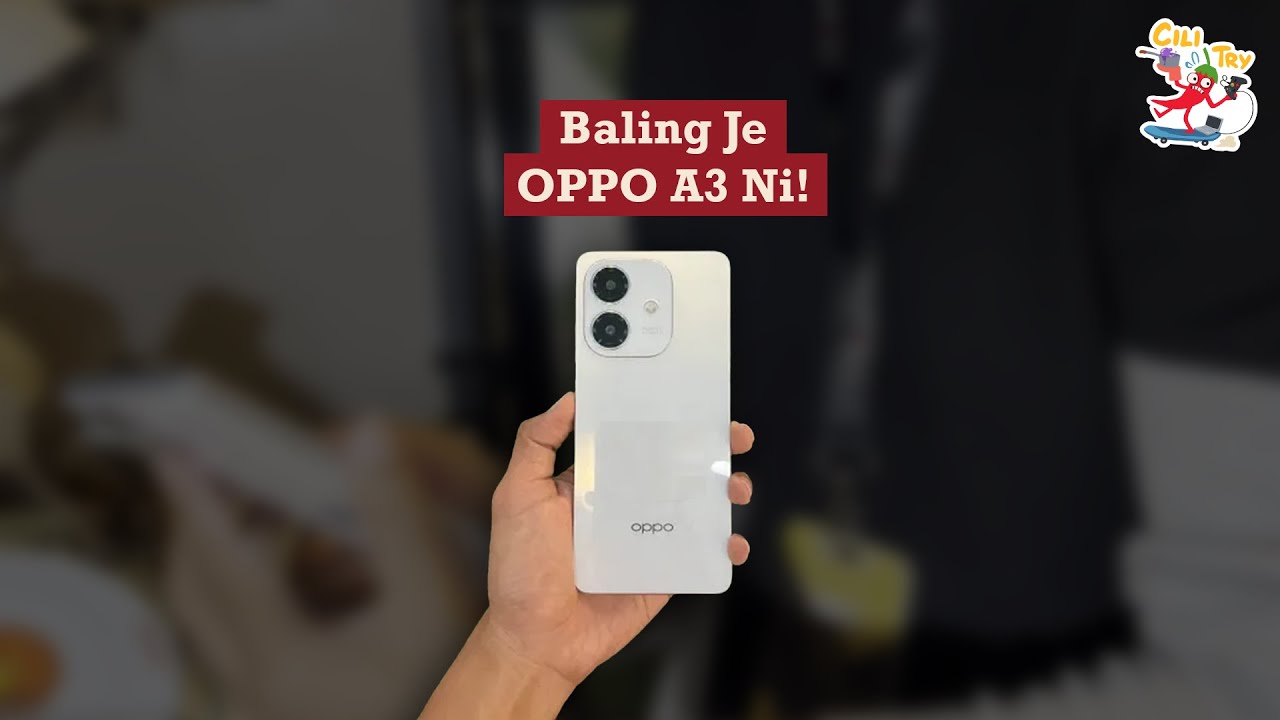 Baling je OPPO A3 ni | Review