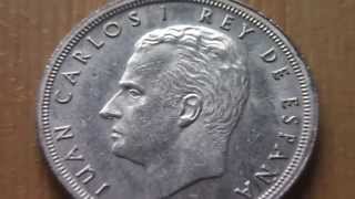 Download lagu Juan Carlos I Rey de Espana on a Spain coin from 1980 in HD mp3