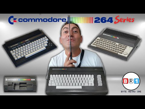 Commodore 264 series: let's try Plus/4, C16 and C116 together with the 1551 Floppy Disk Drive
