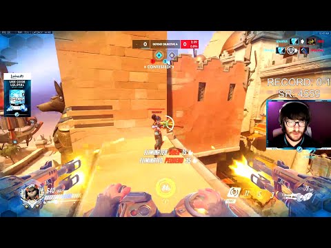 HARBLEU BEST HAMMOND IN THE WORLD?! [ OVERWATCH SEASON 22 TOP 500 ]