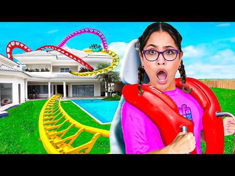 WE TURNED THE MANSION INTO AN AMUSEMENT PARK!