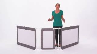 Summer Infant Custom Fit Walk-Thru Gate (Grey) Product Video