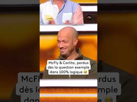 McFly et Carlito s'essaient à 100% Logique 😅 #100Logique #francetv