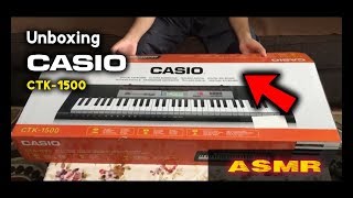 Video thumbnail for Unboxing Casio Digital Keyboard Piano CTK-1500 | (w/ ASMR Sounds) by Hamad The Dolphin Man
