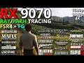 RX 9070 Test In 22 Games Ray Path Tracing FSR 4 FG 1080p 1440p 4K Detailed Test