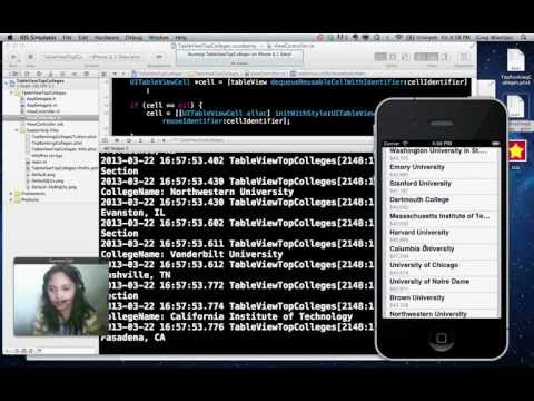 7-3 TableView Customization http://iPhoneYo.com - iPhone Programming Screencasts