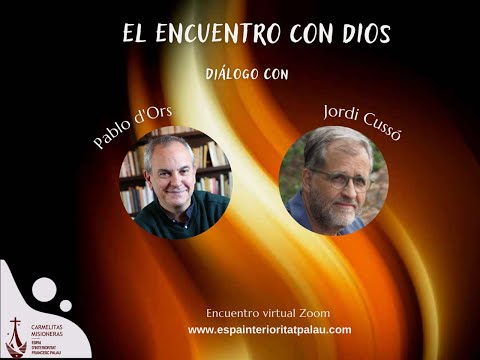 Charla Pablo d'Ors. II encuentro virtual voluntariado de acompañamiento Fundación Paliaclinic.