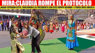 MIRA: ¡NADIE ESPERABA ESTO!OVACIONAN A LA PRESIDENTA EN EVENTO HISTORICO, NUNCA SE HBIA VISTO ESTO.