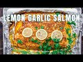 Lemon Garlic Salmon with Mediterranean Flavors (Recipe) | The Mediterranean Dish