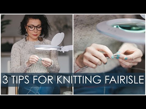 New to Fairisle Knitting? 3 Quick Tips for Beginners Part 1! 🤯😍