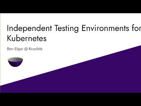 Krucible - Independant testing environments for Kubernetes