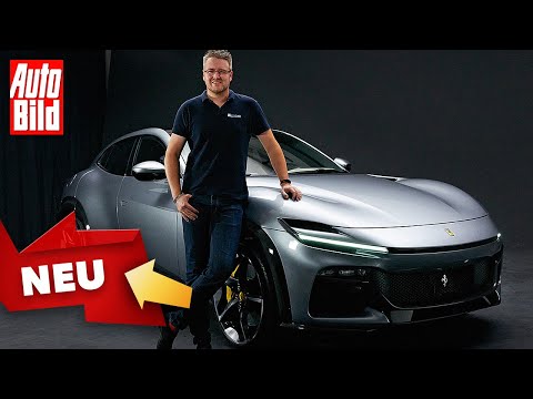 Ferrari Purosangue (2022) | Ein Power-SUV das Crossover heißen will | mit Alexander Bernt