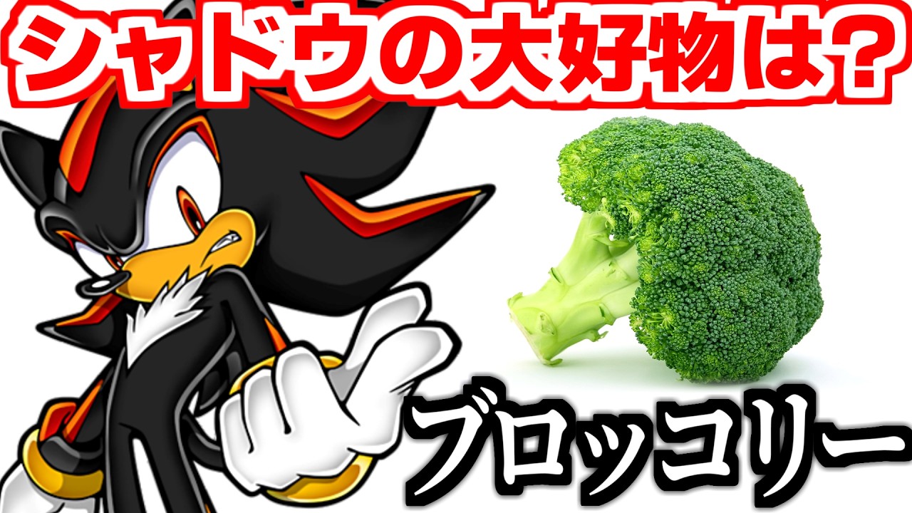【マジ？】シャドウの好きな食べ物が意外過ぎる件www【飯食うんだ？】